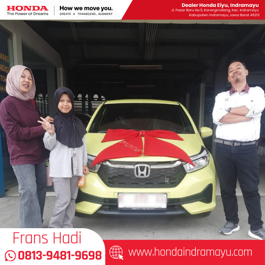 Delivery Konsumen Honda Eiuyu Indramayu, Cirebon (01)