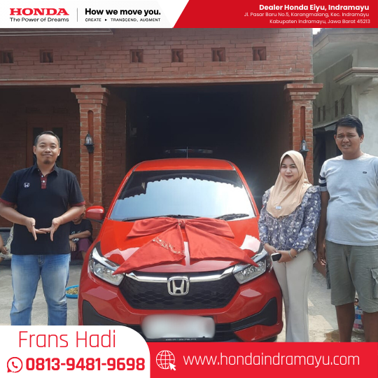 Delivery Konsumen Honda Eiuyu Indramayu, Cirebon (02)