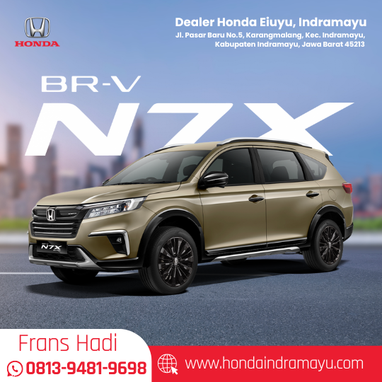 Katalog Honda BR-V N7X - Dealer Honda Eiuyu, Indramayu